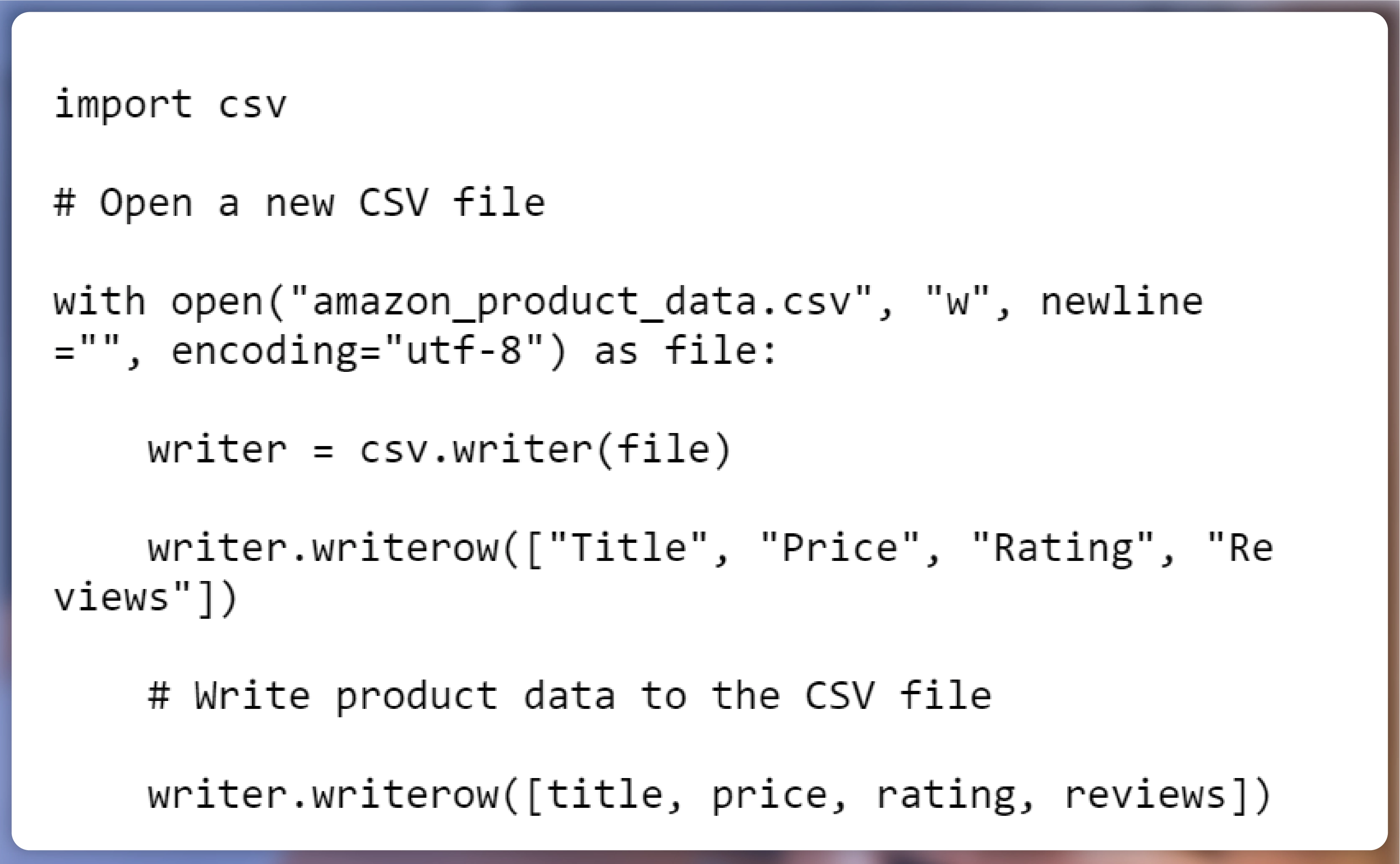 Step-5-Exporting-Data-to-a-CSV-File