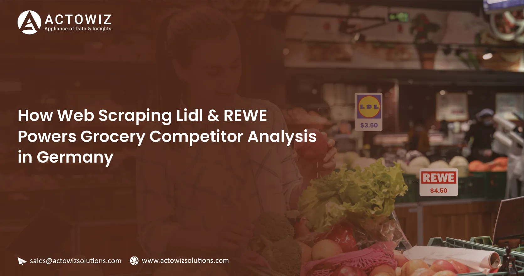 How Web Scraping Lidl & REWE Powers Grocery Competitor Analysis in Germany