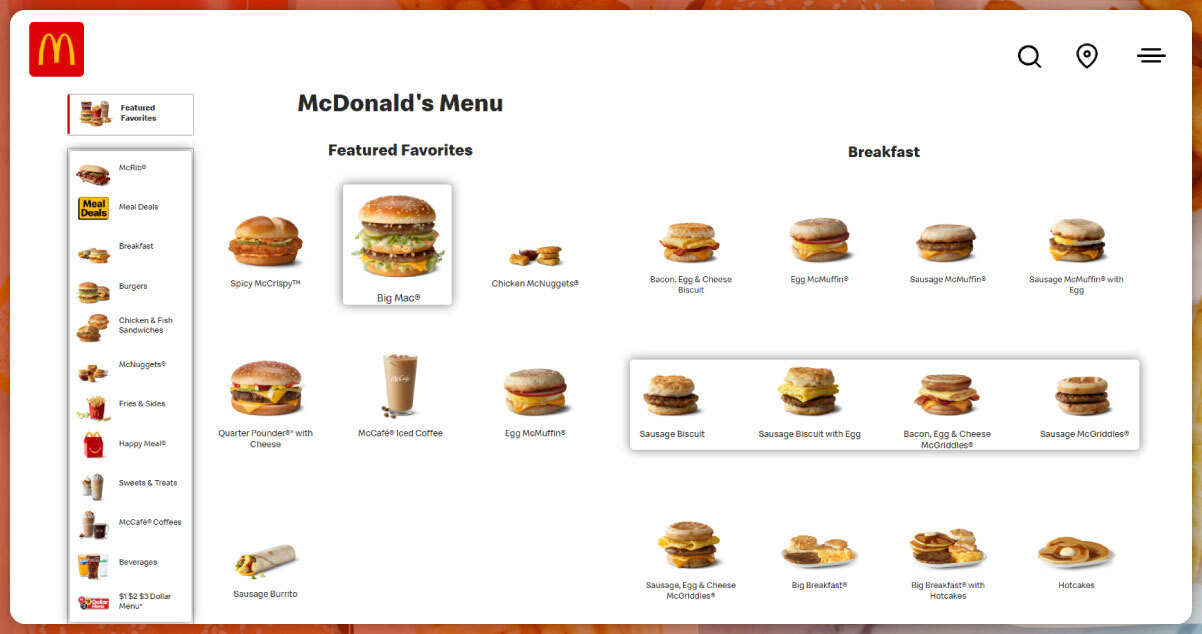 Why-Scrape-McDonalds-Menu