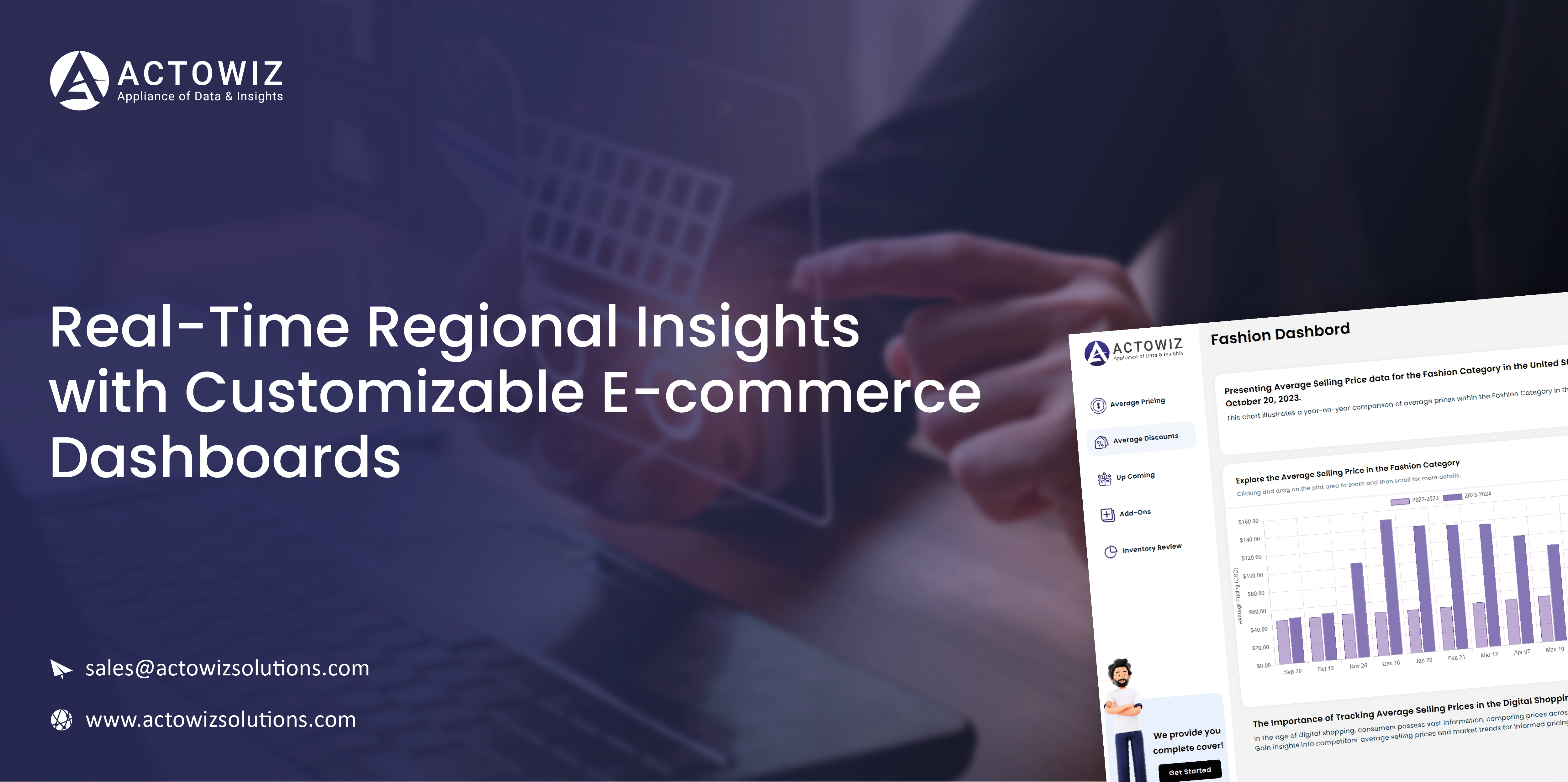 Real-Time Regional Insights with Customizable E-commerce Dashboards